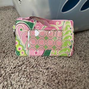 Vera Bradley ID coin purse